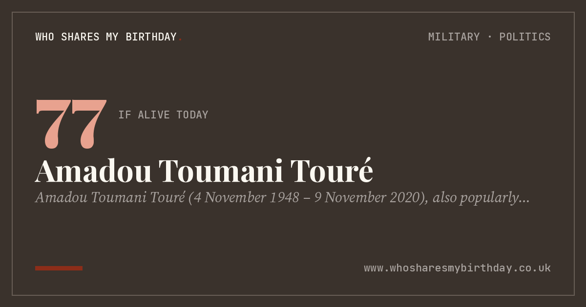 Amadou Toumani Touré