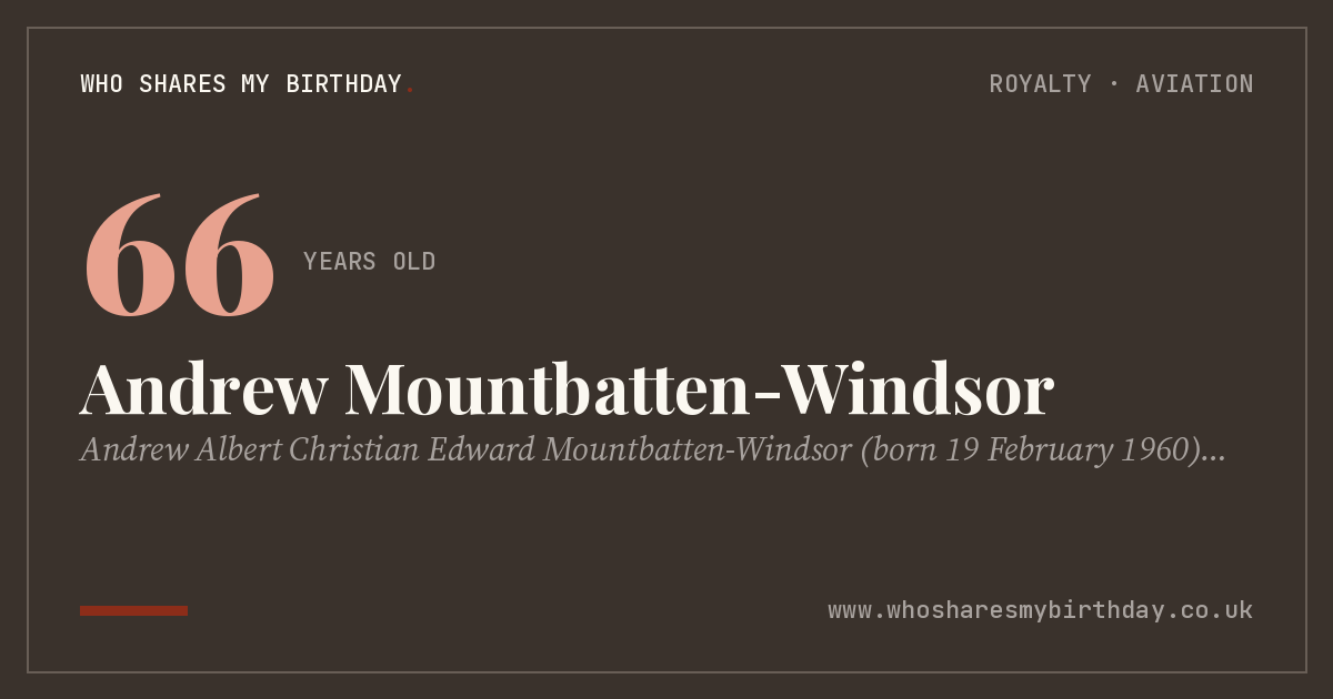 Andrew Mountbatten-Windsor