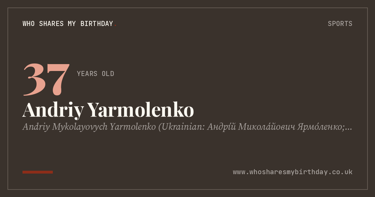 Andriy Yarmolenko