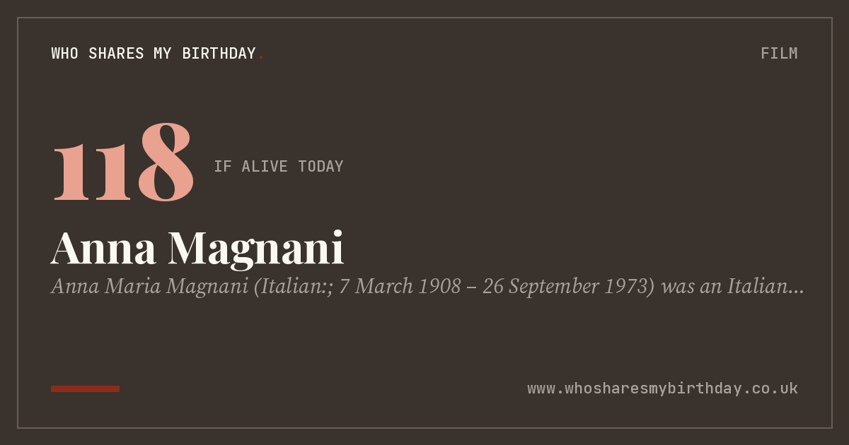 Anna Magnani