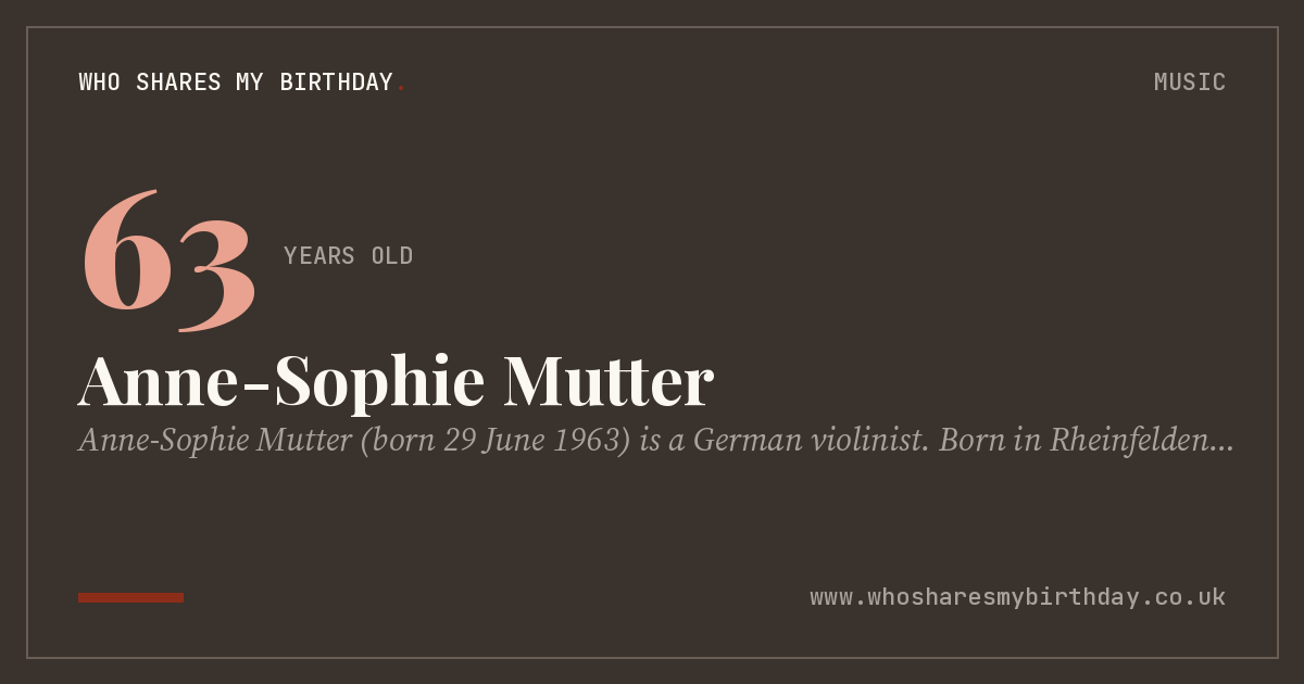 Anne-Sophie Mutter