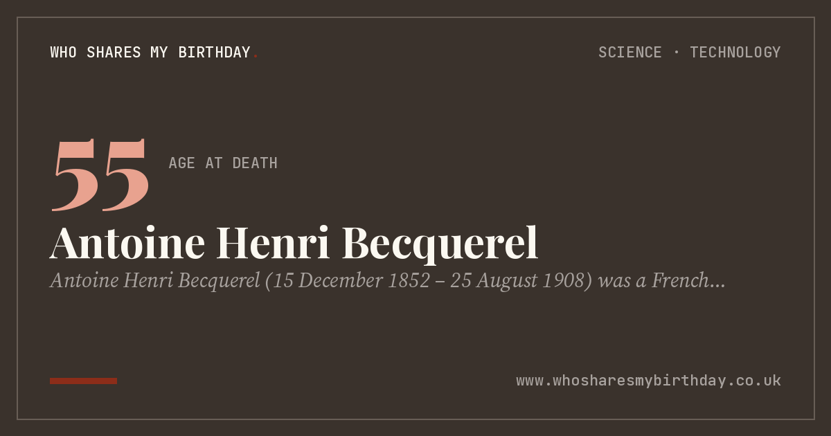 Antoine Henri Becquerel