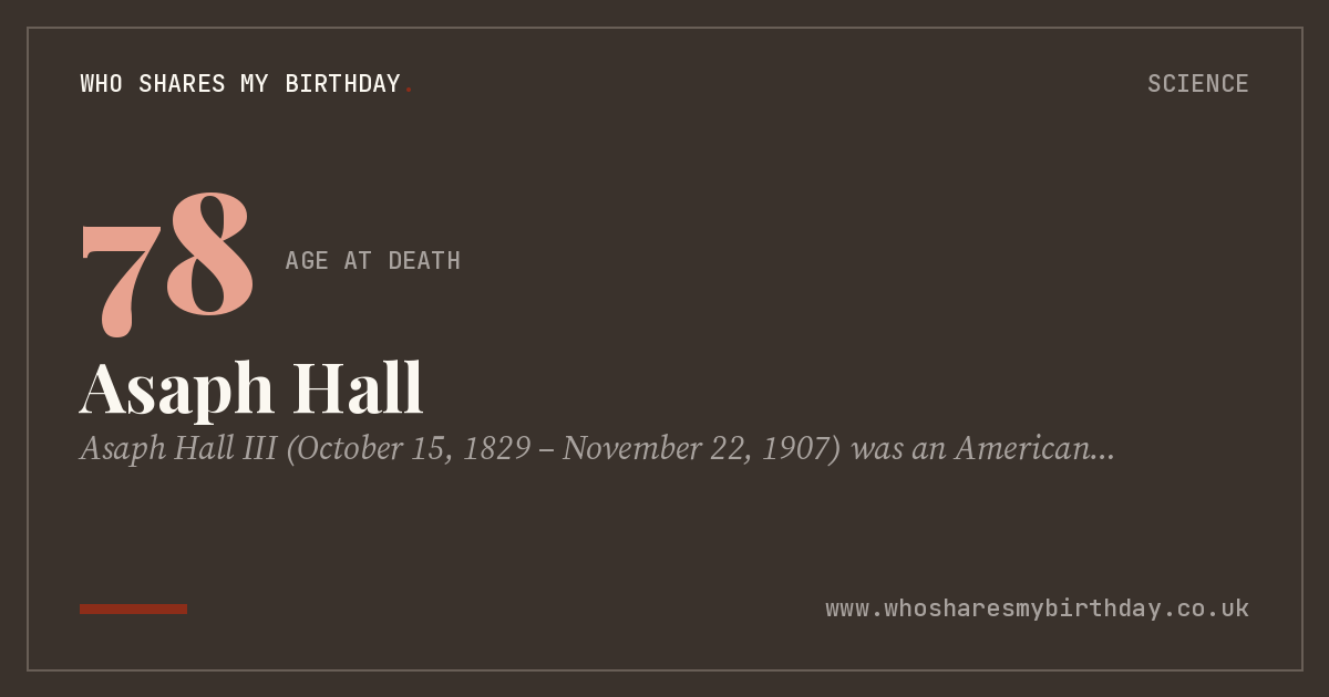 Asaph Hall