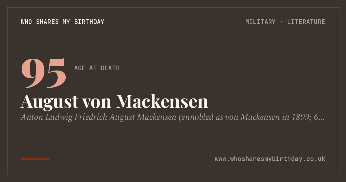 August von Mackensen
