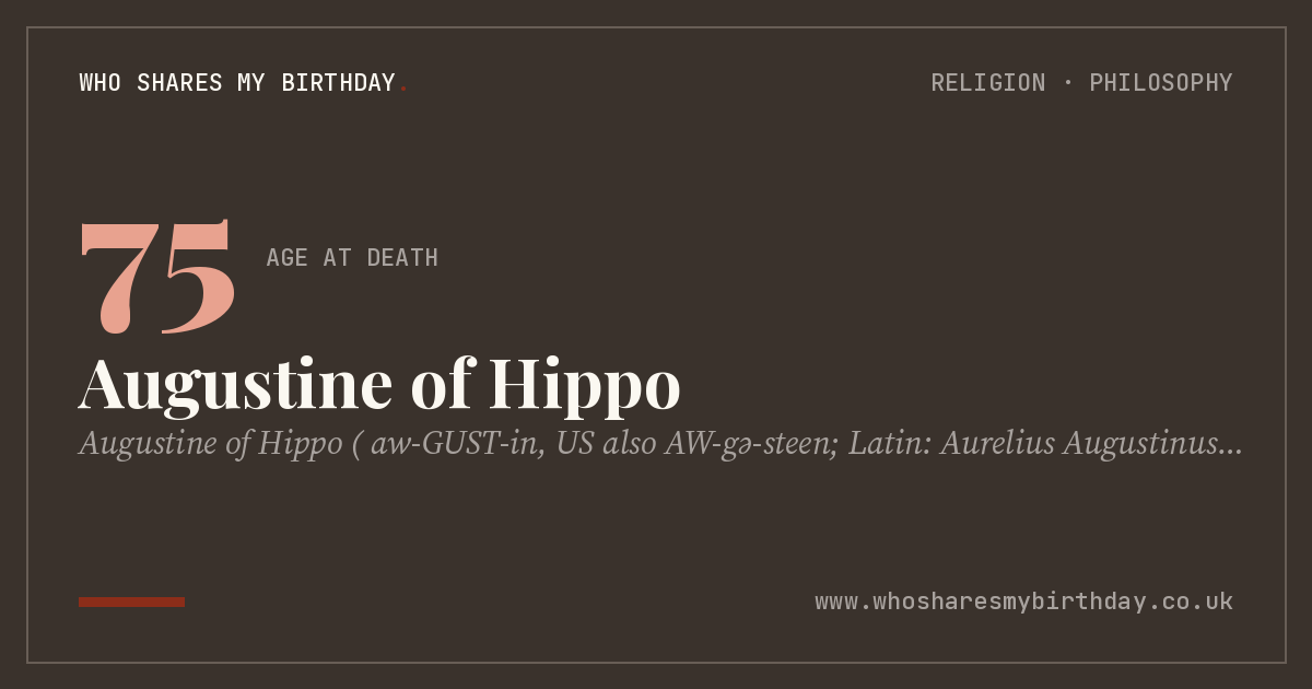 Augustine of Hippo