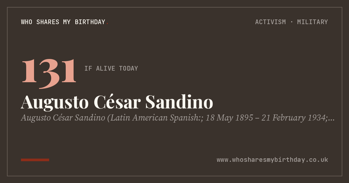 Augusto César Sandino