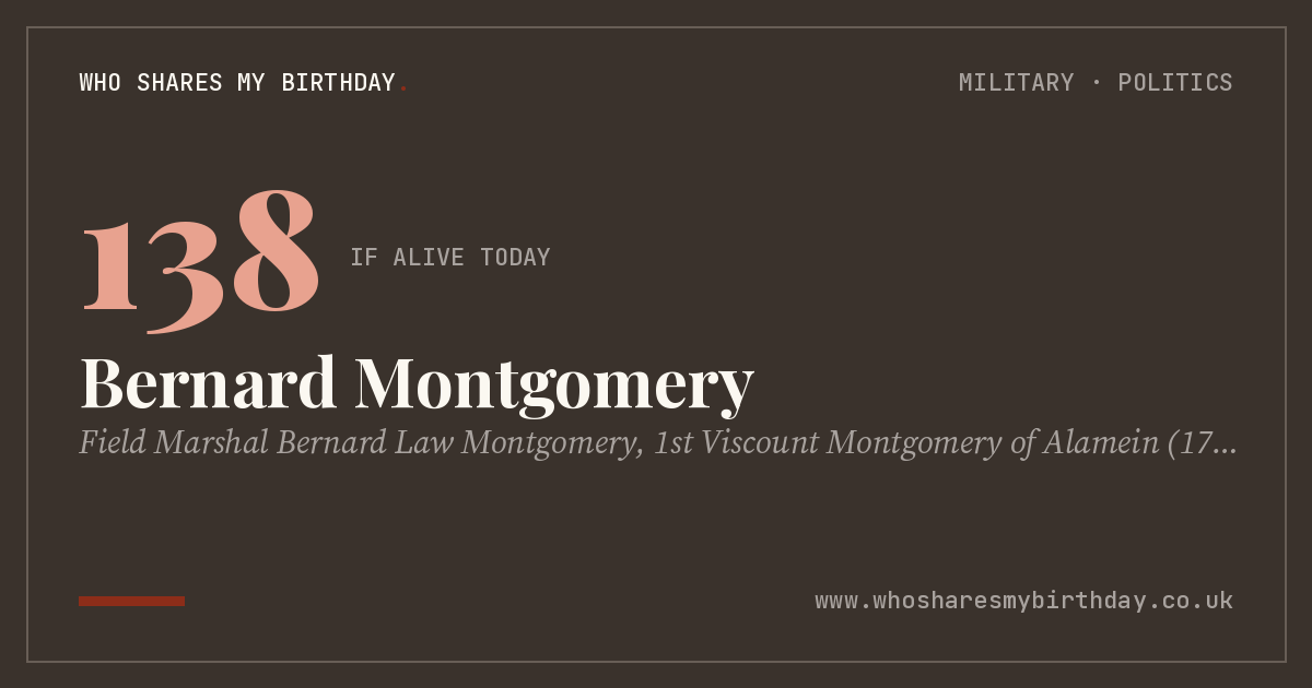 Bernard Montgomery