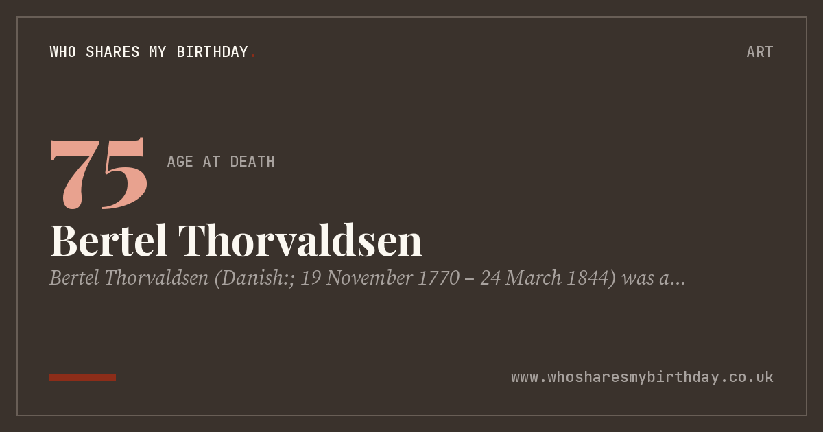 Bertel Thorvaldsen