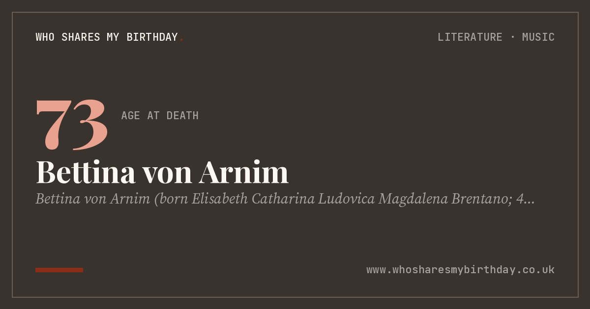 Bettina von Arnim