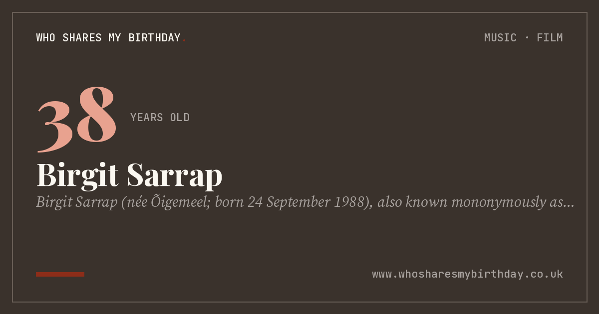 Birgit Sarrap
