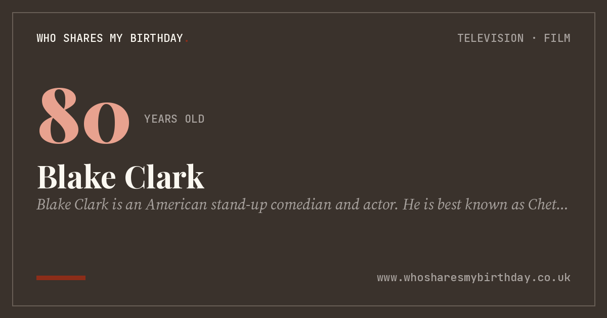 Blake Clark