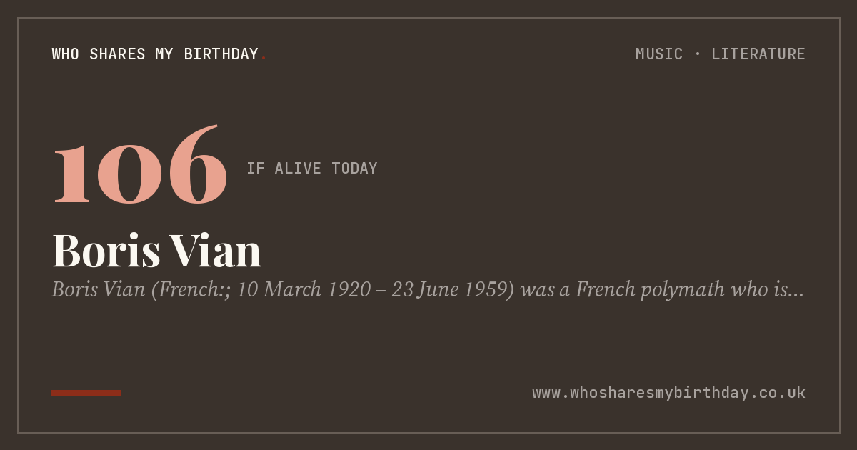 Boris Vian
