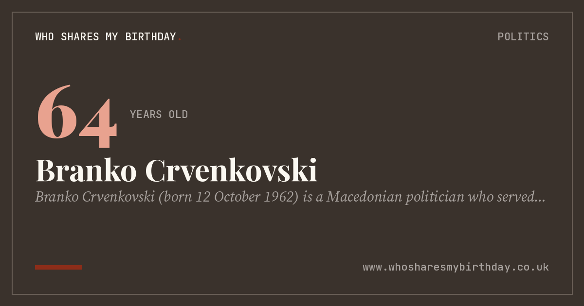 Branko Crvenkovski