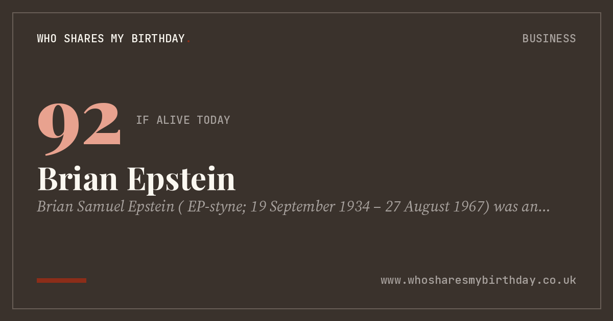 Brian Epstein