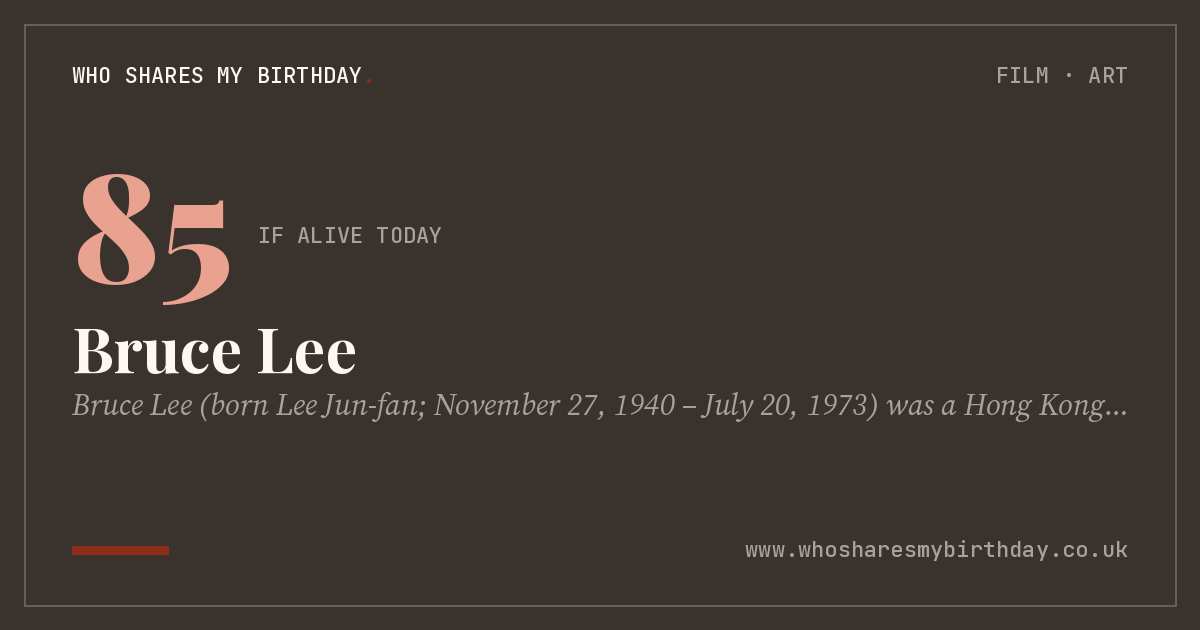 Bruce Lee