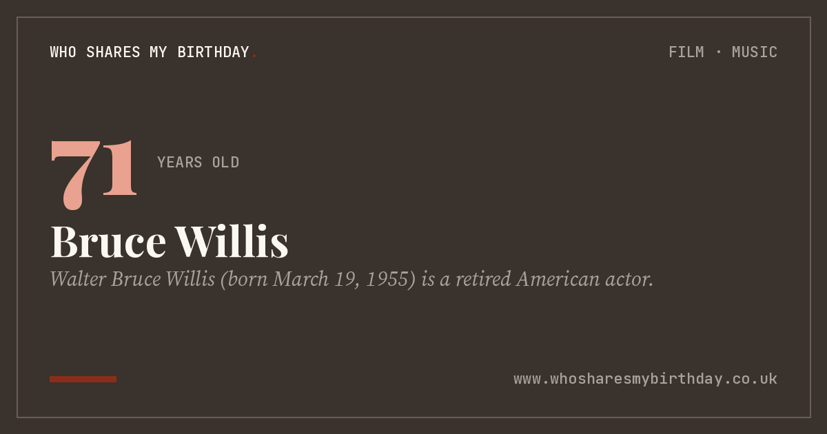 Bruce Willis