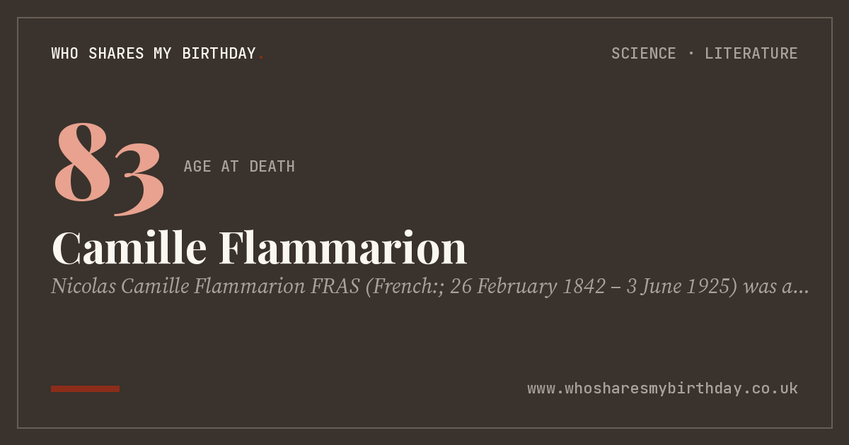 Camille Flammarion