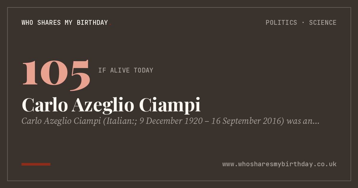 Carlo Azeglio Ciampi