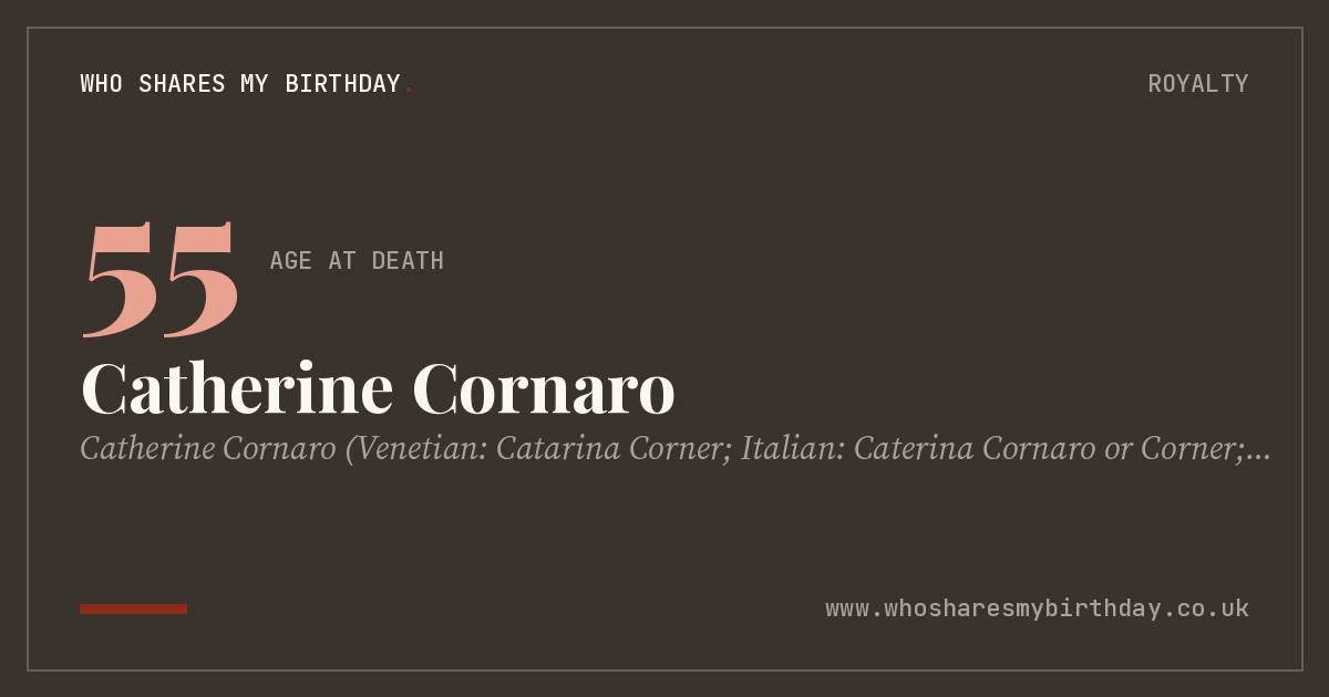 Catherine Cornaro