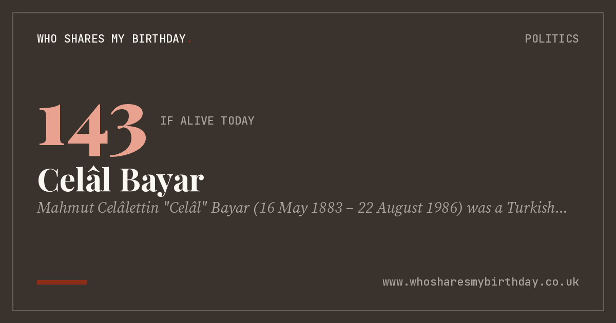 Celâl Bayar