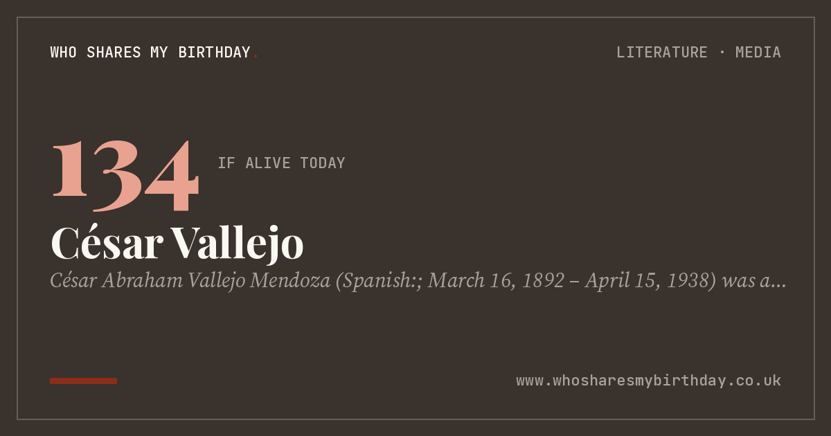 César Vallejo