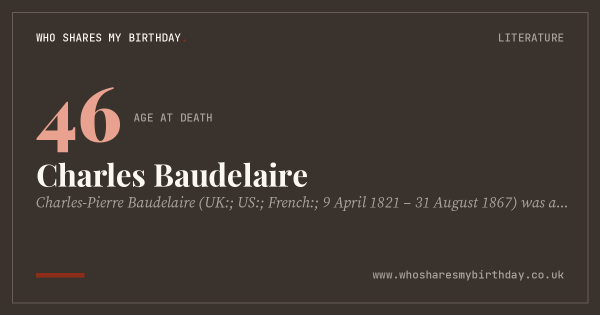 Charles Baudelaire
