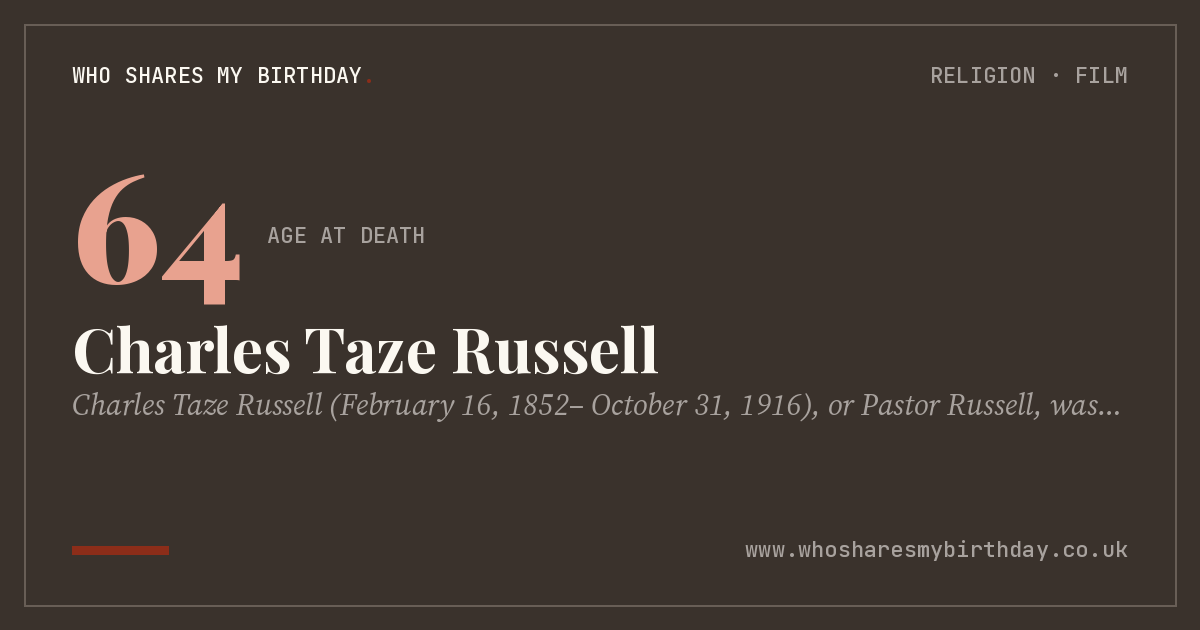 Charles Taze Russell