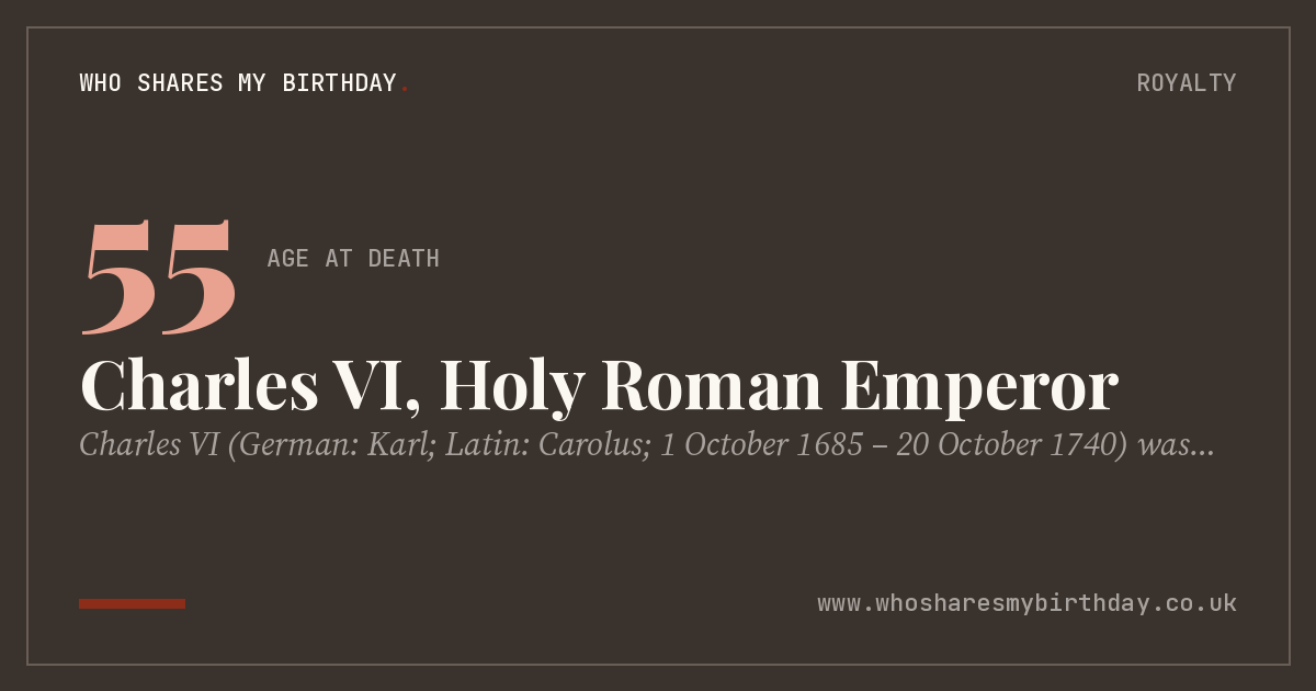 Charles VI, Holy Roman Emperor