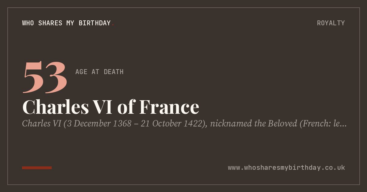 Charles VI of France