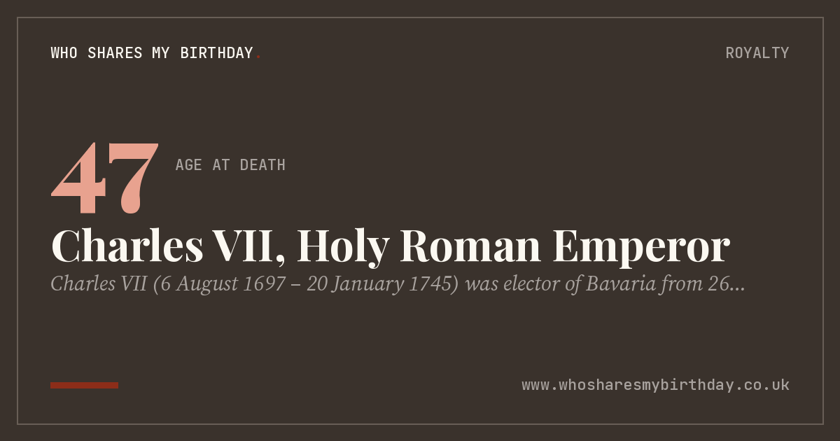 Charles VII, Holy Roman Emperor