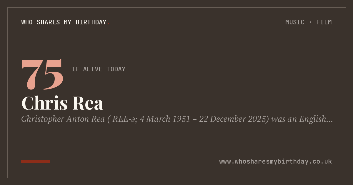 Chris Rea