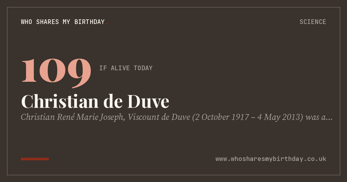 Christian de Duve