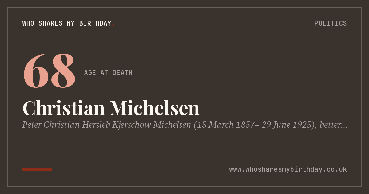 Christian Michelsen