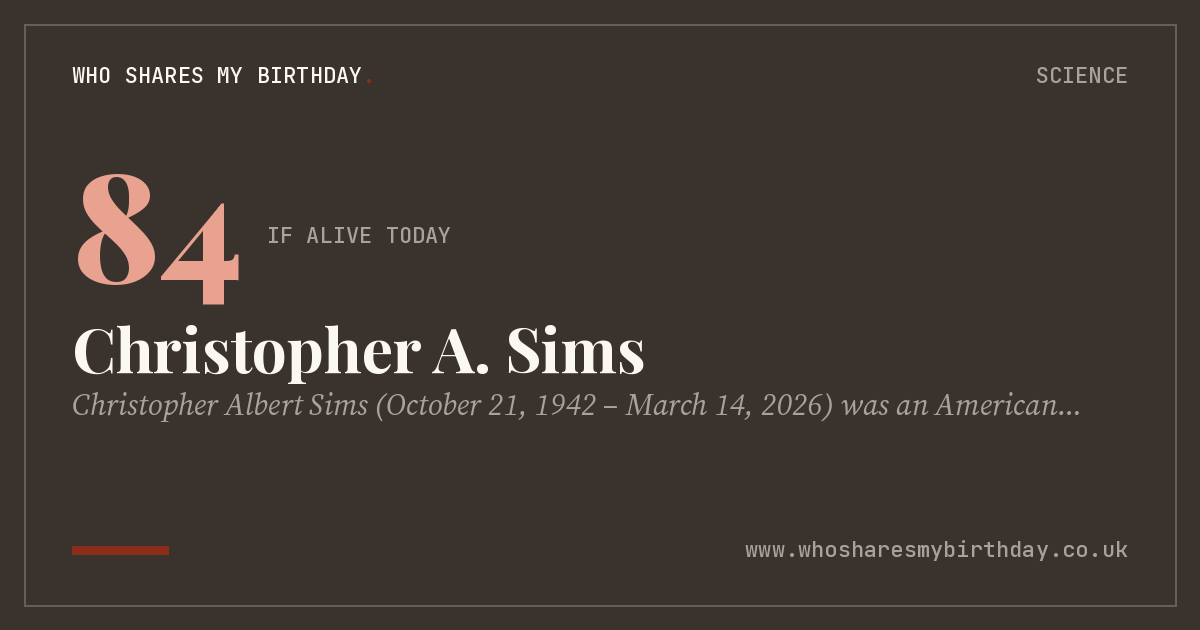 Christopher A. Sims