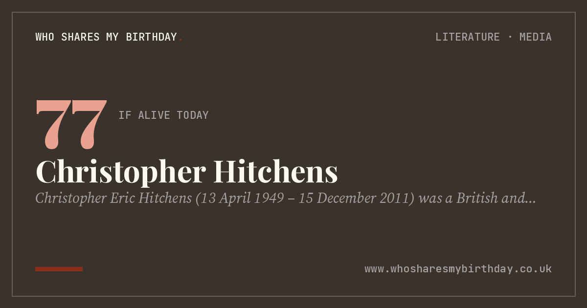 Christopher Hitchens