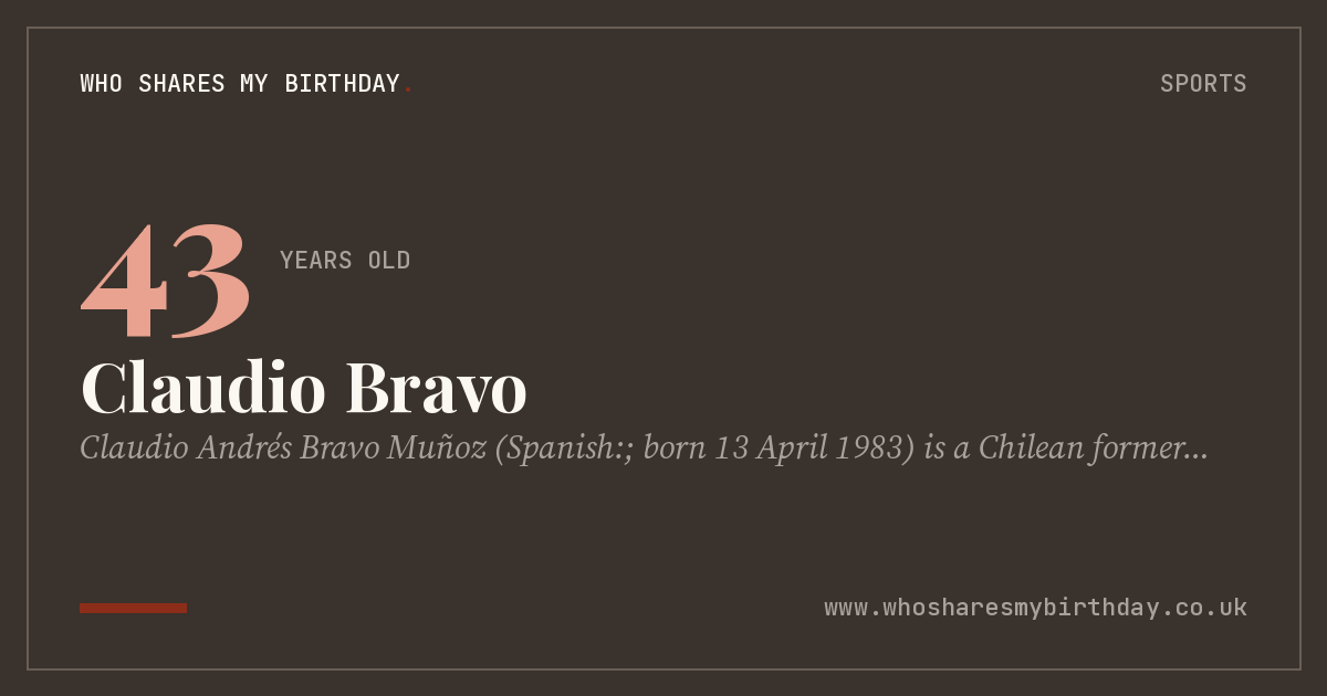Claudio Bravo