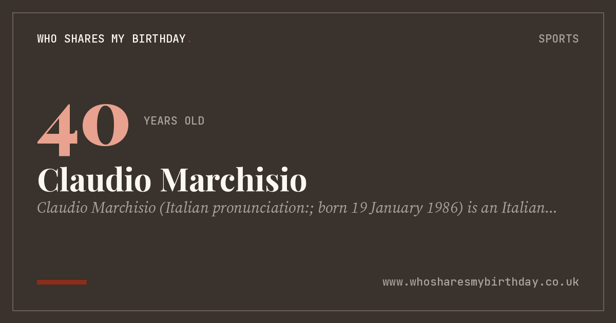 Claudio Marchisio