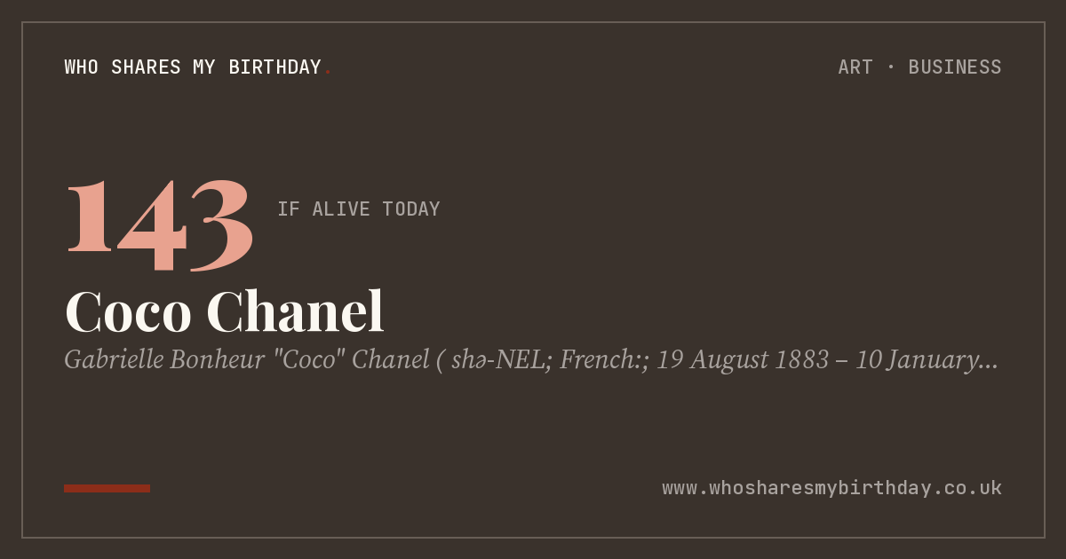 Coco Chanel