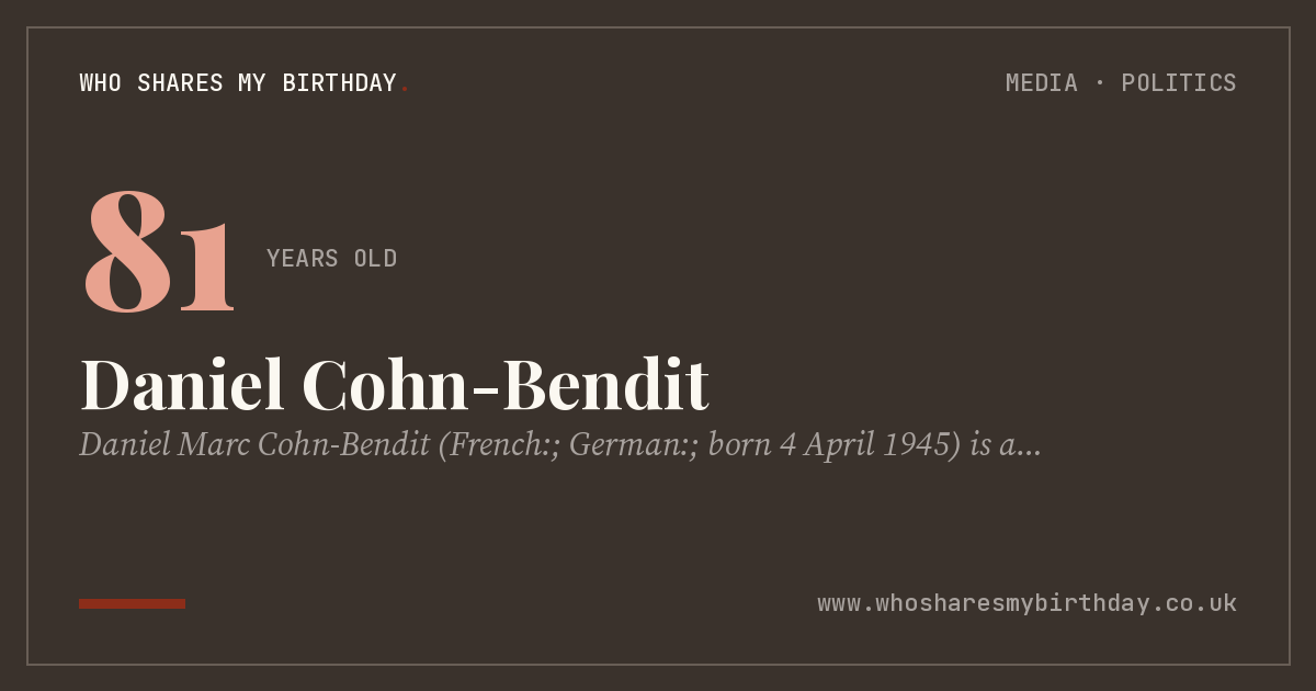 Daniel Cohn-Bendit
