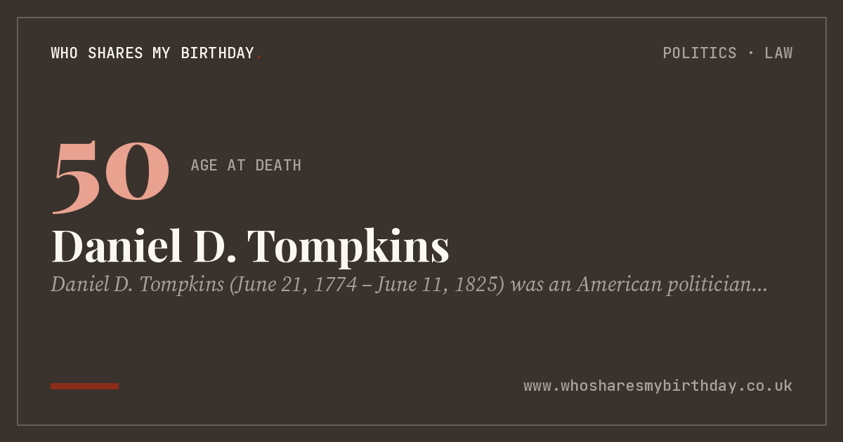 Daniel D. Tompkins
