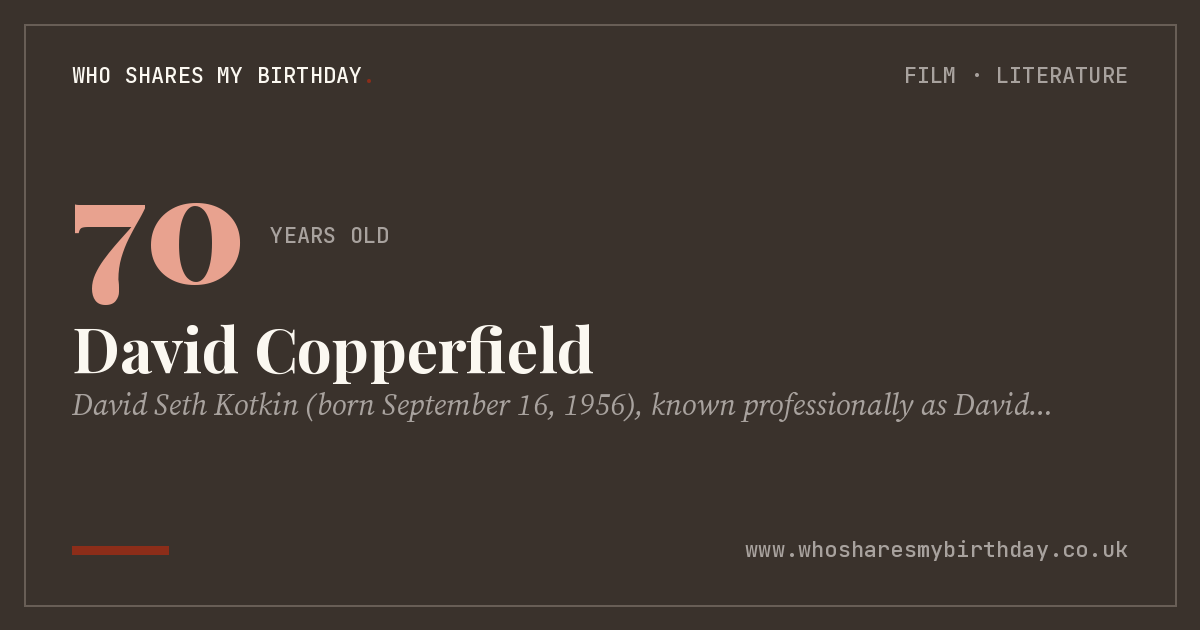 David Copperfield