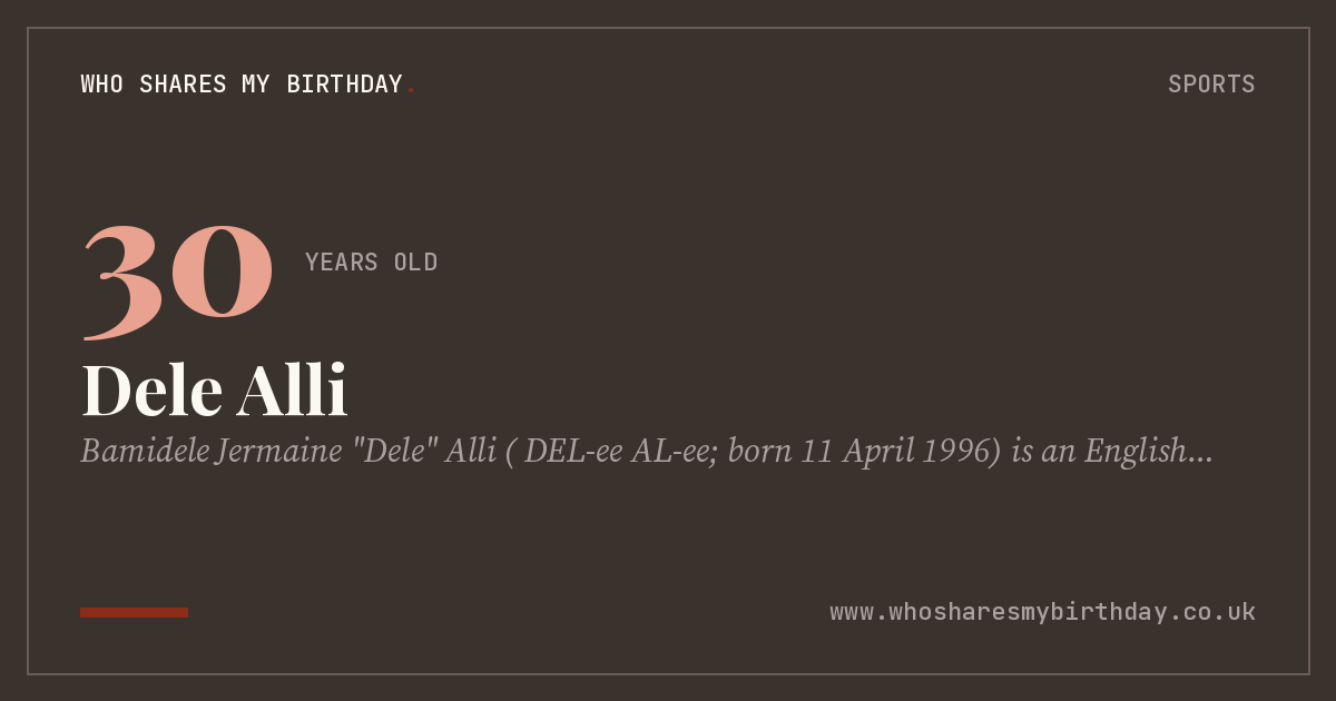 Dele Alli