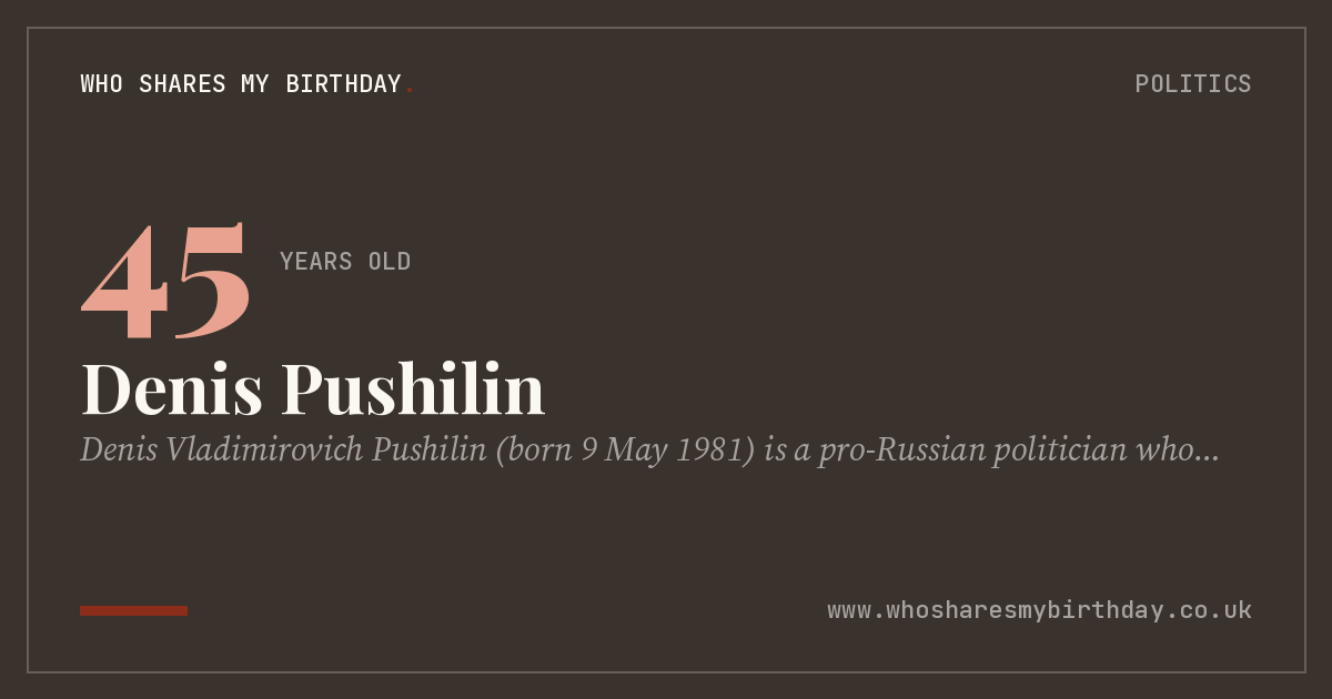 Denis Pushilin