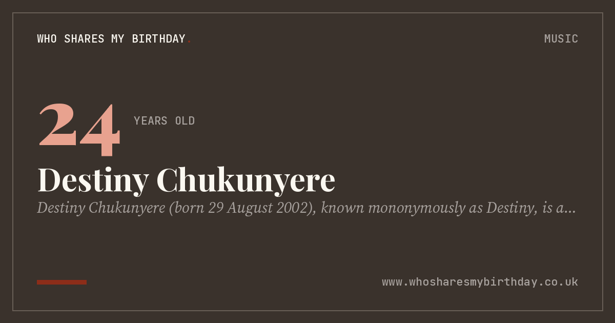 Destiny Chukunyere