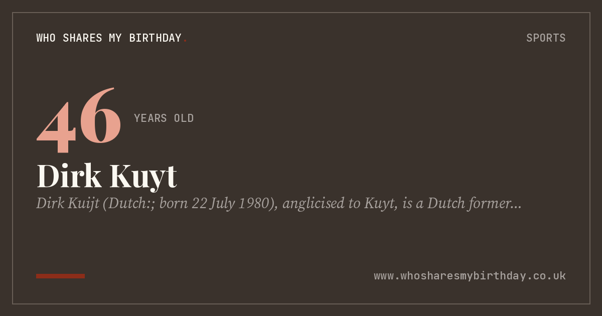 Dirk Kuyt