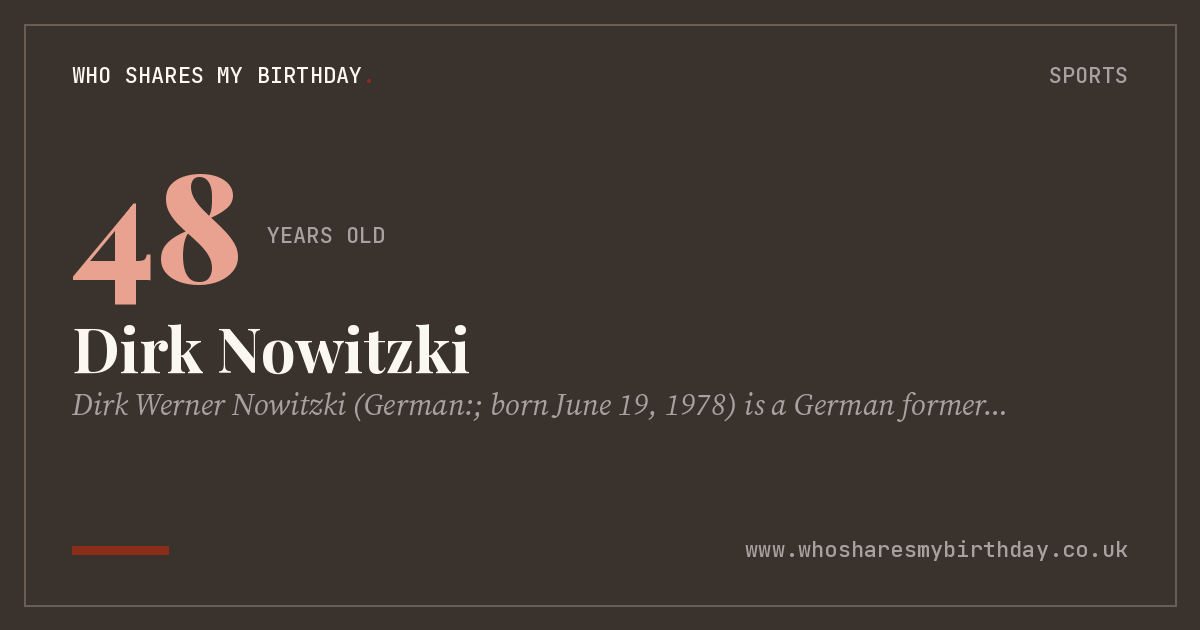 Dirk Nowitzki