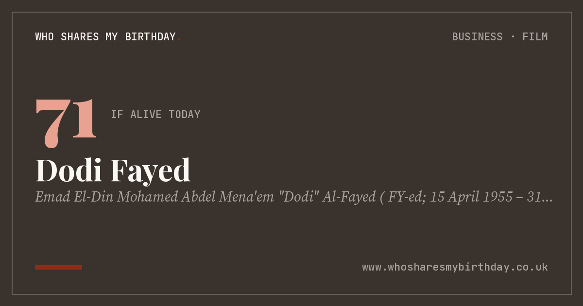 Dodi Fayed
