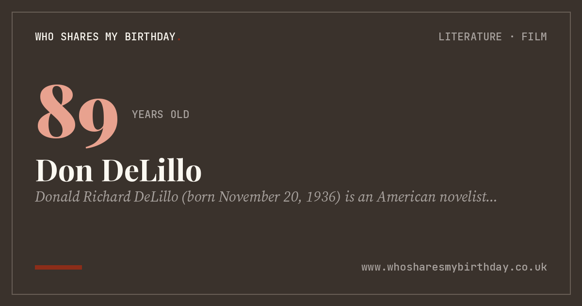 Don DeLillo