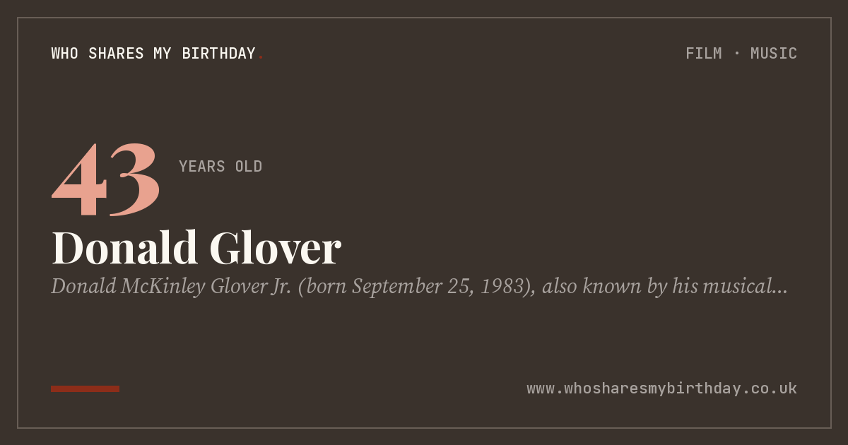Donald Glover