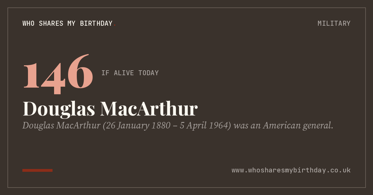 Douglas MacArthur